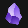 Obsidian logo - productivity & knowledge AI tool in 2026