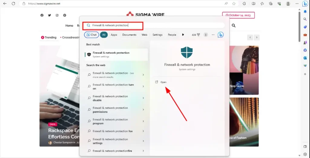 Firewall & network protection Firewall & network protection