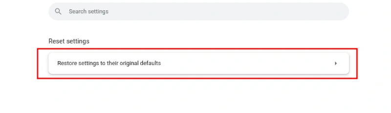 Sign In with Google Not Working in Browser: Fix in 1 Minute 3 restore settings to their original defaults in google chrome