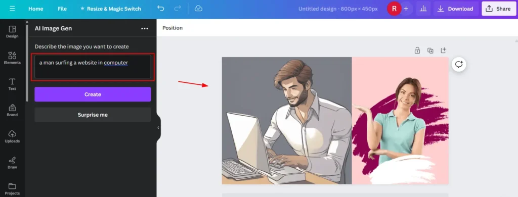 What is Canva? 5 Latest Creative Tips and Trick in 2024 6 canva ai image generator