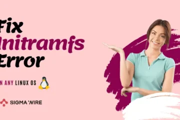 Initramfs Error