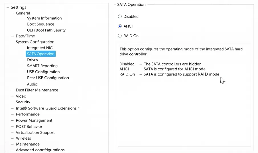How To Fix Initramfs Error On Boot Menu in any Linux OS 5 bios system configration menu