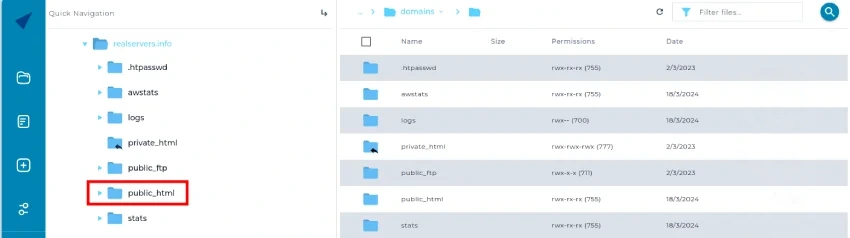 100% Fix WordPress White Screen Error in Easy Steps 5 public html folder 1