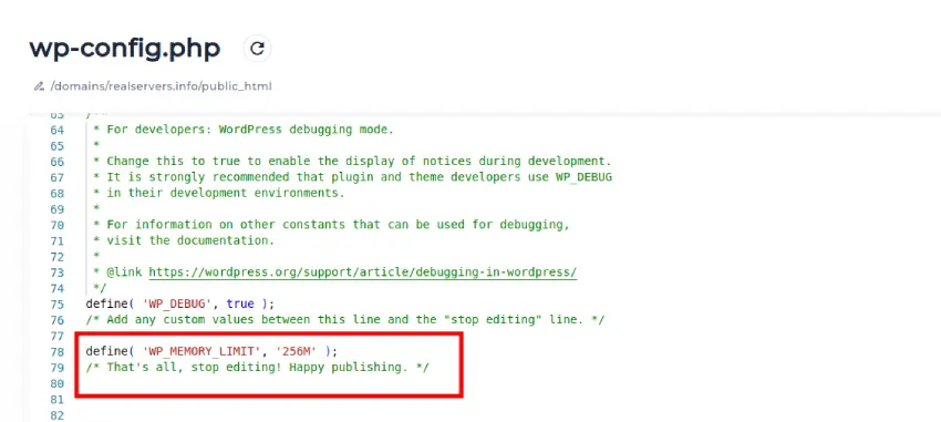 100% Fix WordPress White Screen Error in Easy Steps 8 wp-config file