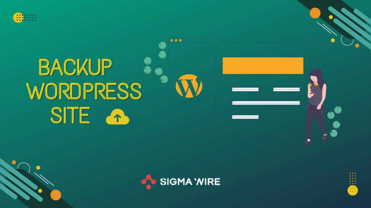 how to backup wordpress site