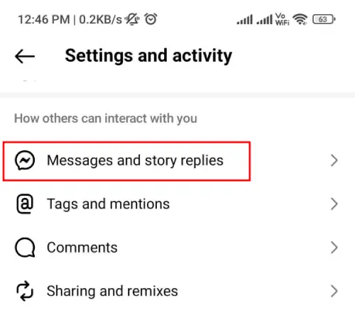 How to Turn Off Active Status on Instagram 3 message and privacy setting on mobile