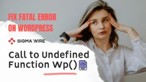 Fatal Error on WordPress