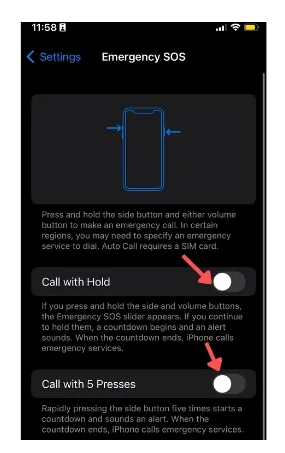 How to Turn Off SOS on Any iPhone in Easy Steps 4 Emergency SOS 2 1