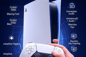 PS5 revolutionary gaming features, console, DualSense, SSD, Ray Tracing, 3D audio