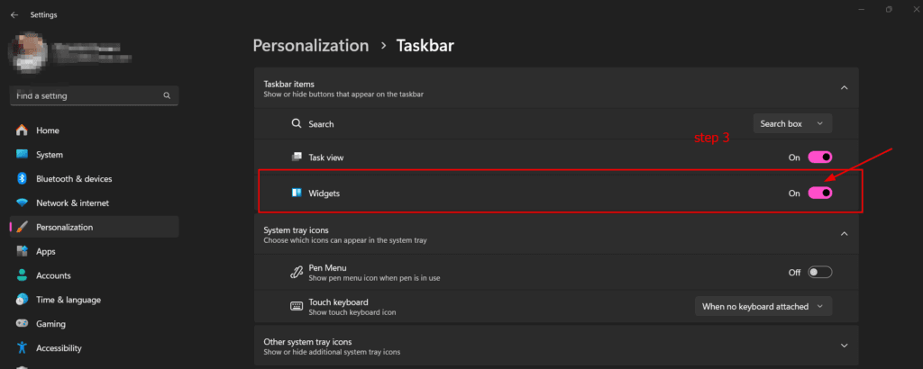 Why and How to Disable Windows Widgets for Better Performance 3 widget off