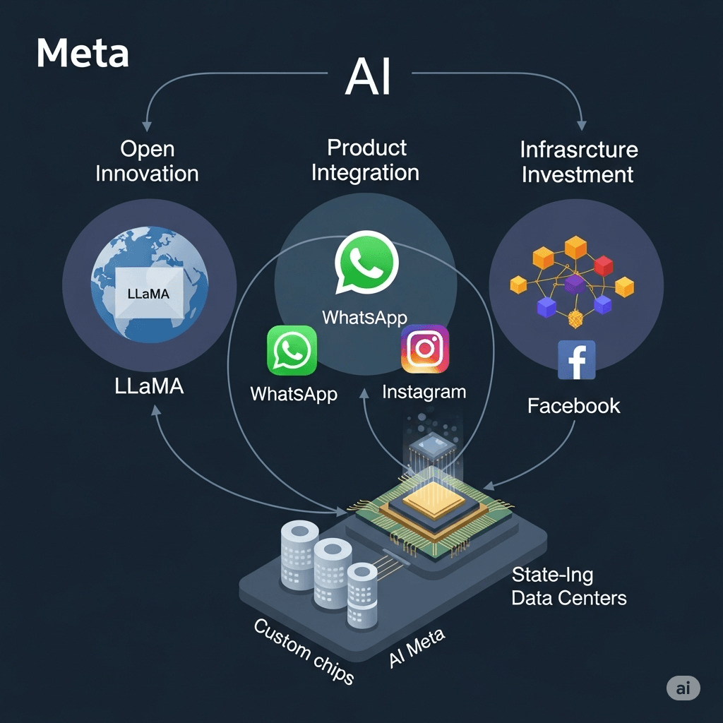 Meta AI vs ChatGPT vs Gemini vs Copilot: Which AI is Better in 2025 9 Metas Long Term AI Strategy 1