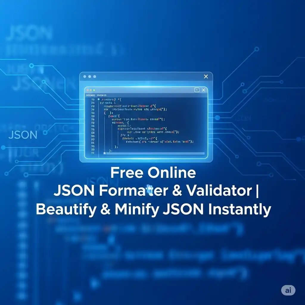 Free Online JSON Formatter & Validator | Beautify & Minify JSON Instantly