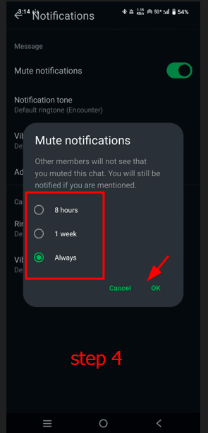 How to Disable Meta Ai in Whatsapp 4 click ok 1