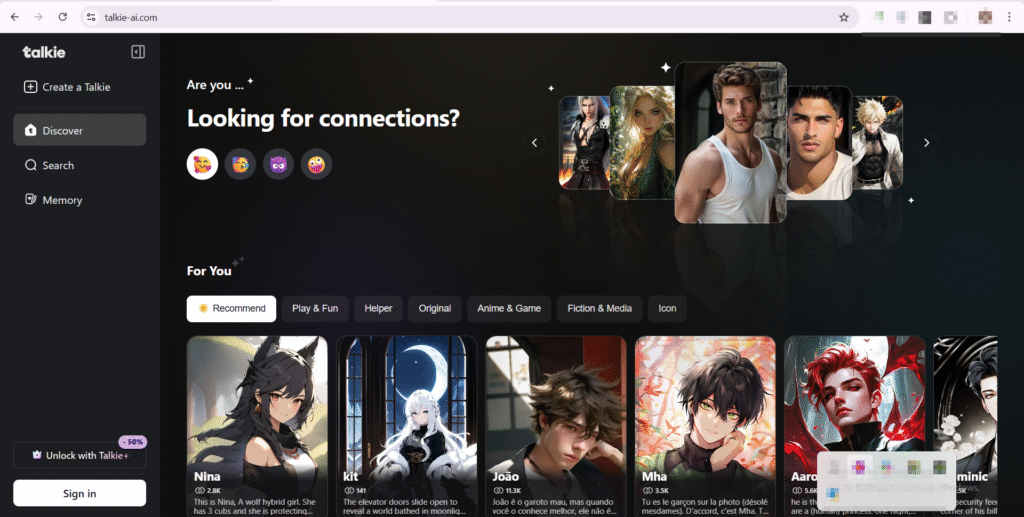 talkie ai app