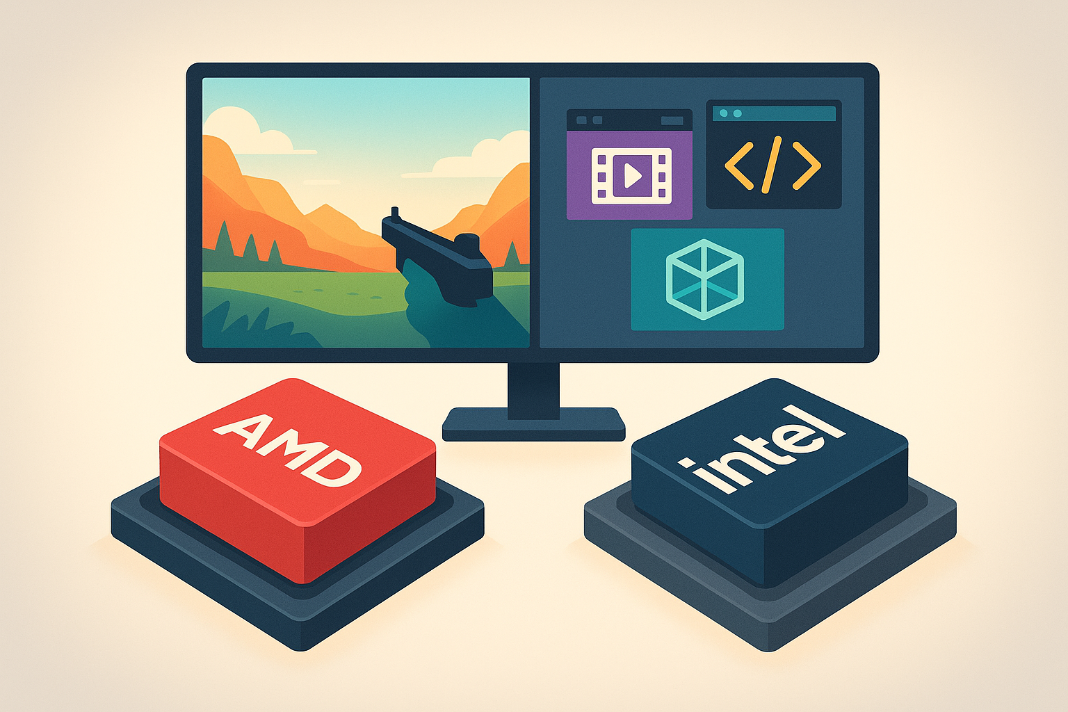 Amd Vs Intel: An Essential Comparison For Modern Computing 2 amd vs intel an essential comparison for modern computing 1