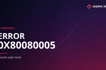 Windows error 0x80080005 causes and fixes