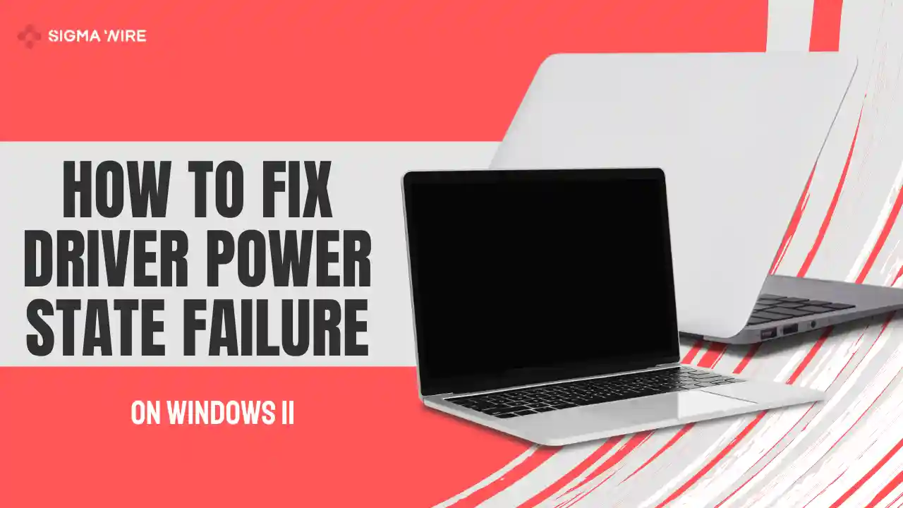 Windows 11 blue screen showing Driver Power State Failure error