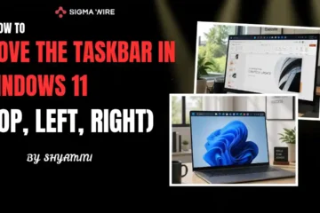 move taskbar windows 11
