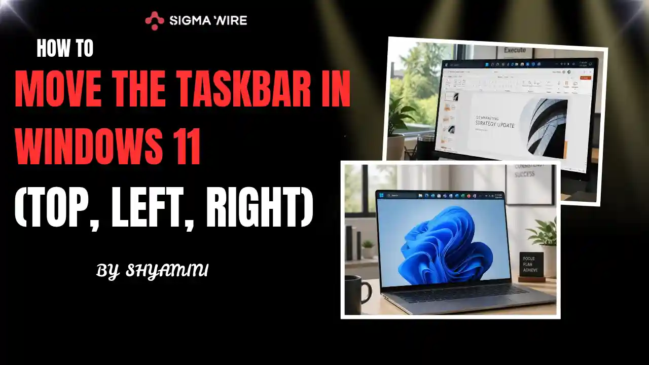 move taskbar windows 11