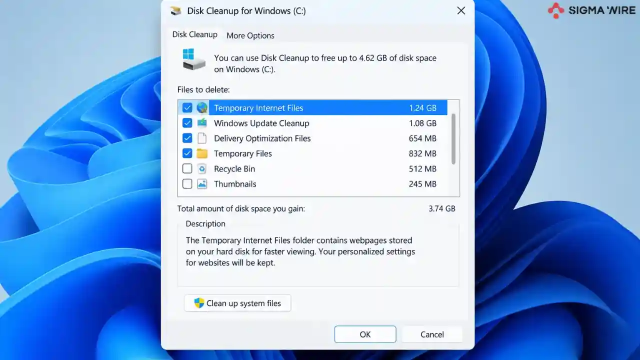 disk cleanup windows 11