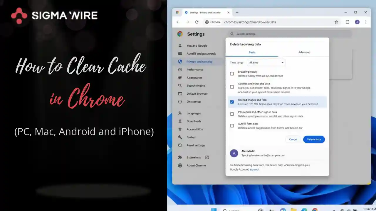 how to clear cache in chrome