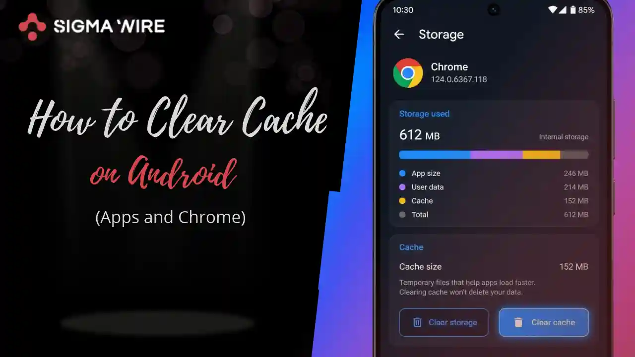 how to clear cache on android