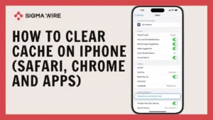 how to clear cache on iphone