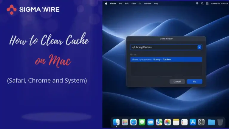 how to clear cache on mac