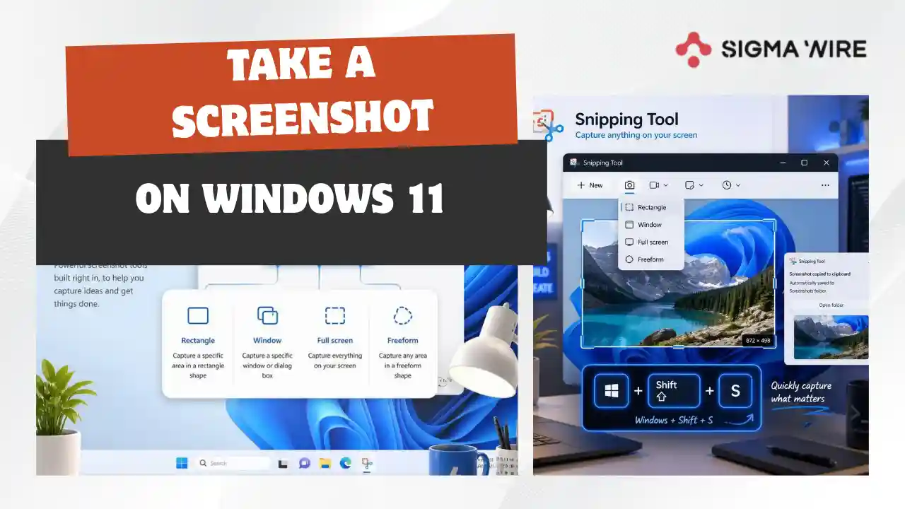 how to take screenshot on windows 11
