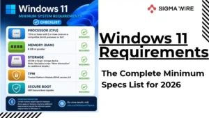 windows 11 requirements